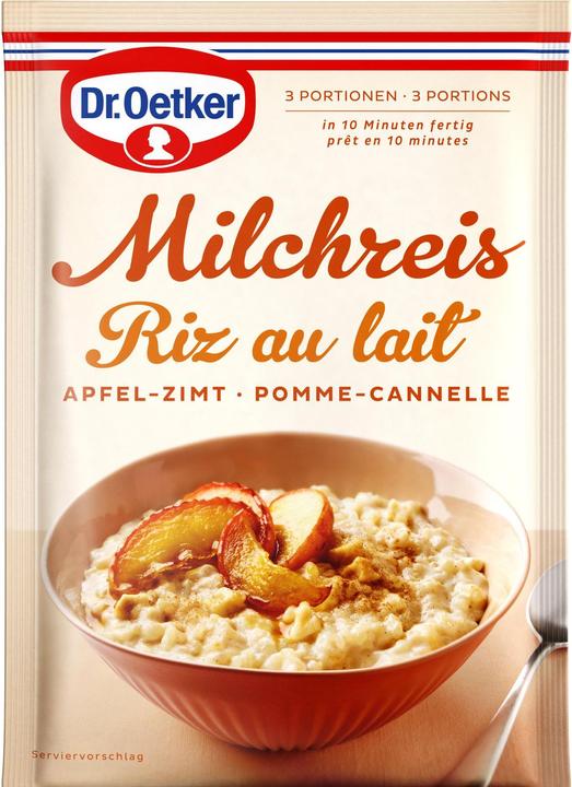 Produktbild Dr. Oetker Milchreis Apfel-Zimt (125 g)