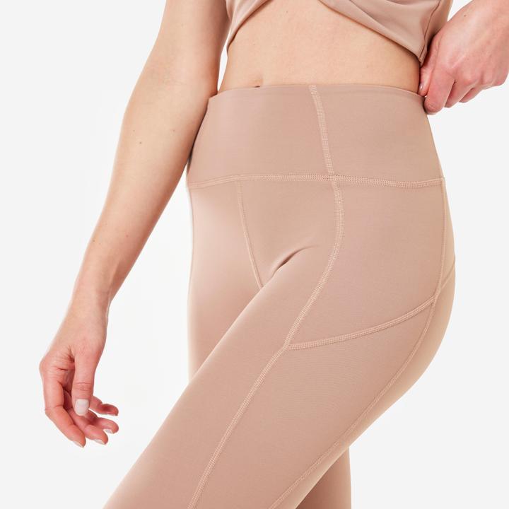 Actual product image Kimjaly Leggings Yoga Ladies - Premium brown (W33/L31)