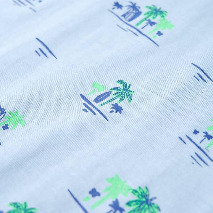 Immagine prodotto VidaXL Maglietta da bambino azzurro 104,Materiale: 100 % cotone,Colore (104)
