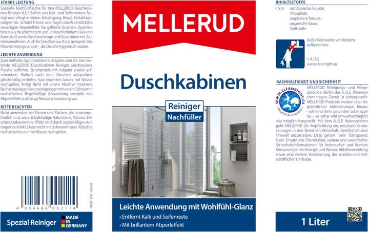 Produktbild Mellerud Duschkabinen Reiniger