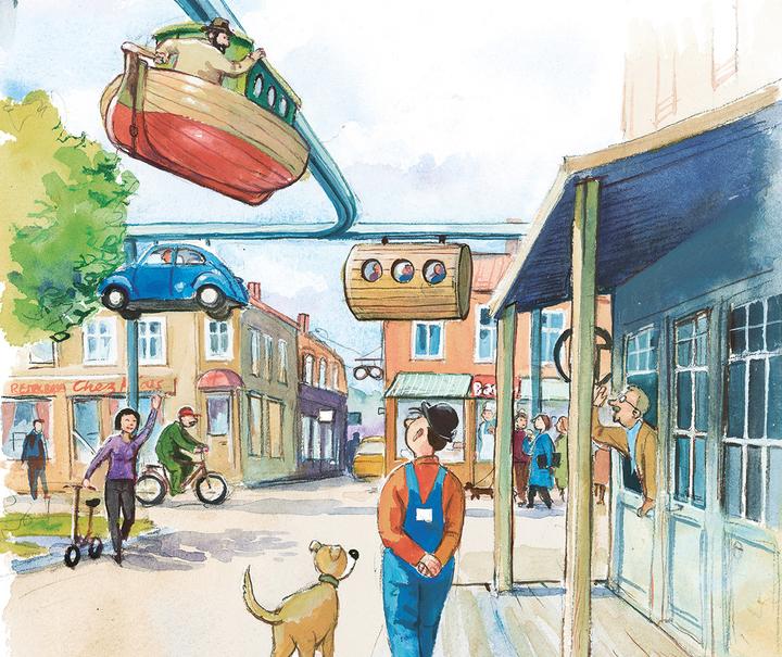 Produktbild Willy Werkels Eisenbahnbuch (Deutsch, Dagmar Brunow, Jens Ahlbom, George Johansson, 2025)