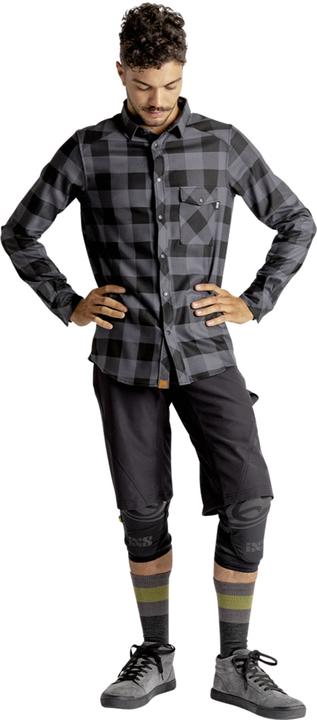 Immagine prodotto iXS Carve Digger - Camicia a maniche lunghe - Grigio/Nero (XS)