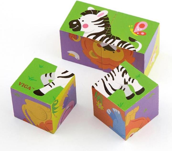 Immagine prodotto Viga Toys Cubo puzzle (4 pezzi)