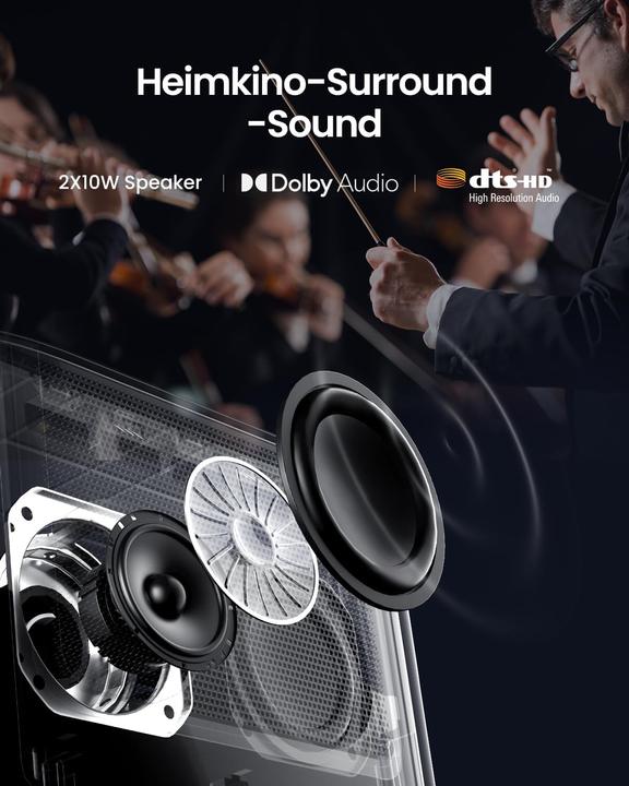 Produktbild Dangbei 4K Heimkino-Beamer mit Auto Keystone (4K)