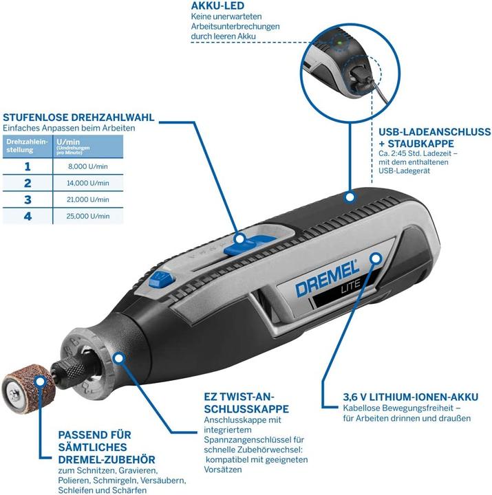 Produktbild Dremel Lite (7760-15)