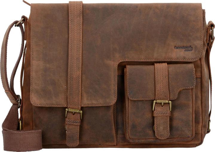 Greenland Nature Montenegro Umhängetasche Leder 39 cm