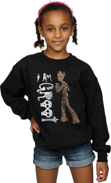 Produktbild Universal Textiles I Am Teenage Groot Sweatshirt Mädchen (152, 158)