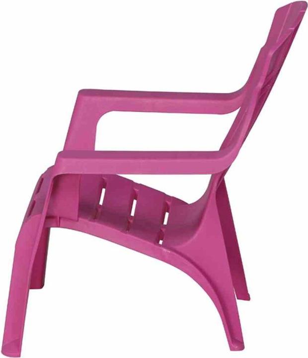 Image du produit ProGarden Chaise de pont Mini-Selva 37x39,5x44,5 cm en plastique rose (Chaise haute)