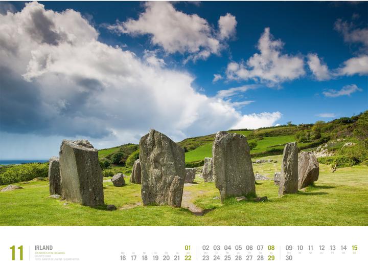 Produktbild Irland - Unterwegs zwischen Irischer See und Atlantik Kalender 2026 (Deutsch, Ackermann Kunstverlag GmbH, 2025)