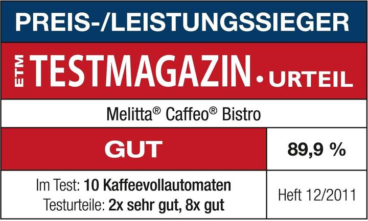 Produktbild Melitta Caffeo Bistro