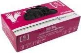 Actual product image Prime Source Handske Engangs STANDARD str S uden Pudder Nitrile AQL 1.5 Sort,10 pk x 100 stk/krt