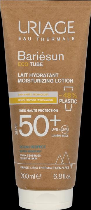 Produktbild Uriage Bariesun, feuchtigkeitsspendendes Gesicht und Körperbalsam SPF 50+, 200 ml (Sonnencreme Gesicht, SPF 50, 200 ml, 0.20 g)