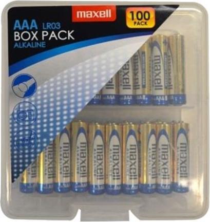 Actual product image Maxell LR03 (100 pcs., AAA)