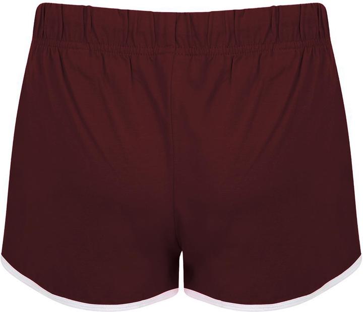 Actual product image Skinni Fit Womens/Ladies Retro Training / Fitness Sports Shorts (XS)