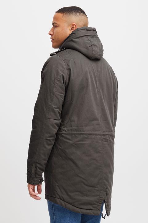 Immagine prodotto Solid Darnell Giacca Lunga Invernale Giubbotto Con Fodera D'Orsacchiotto Parka All'Esterna Da Uomo C (XL)
