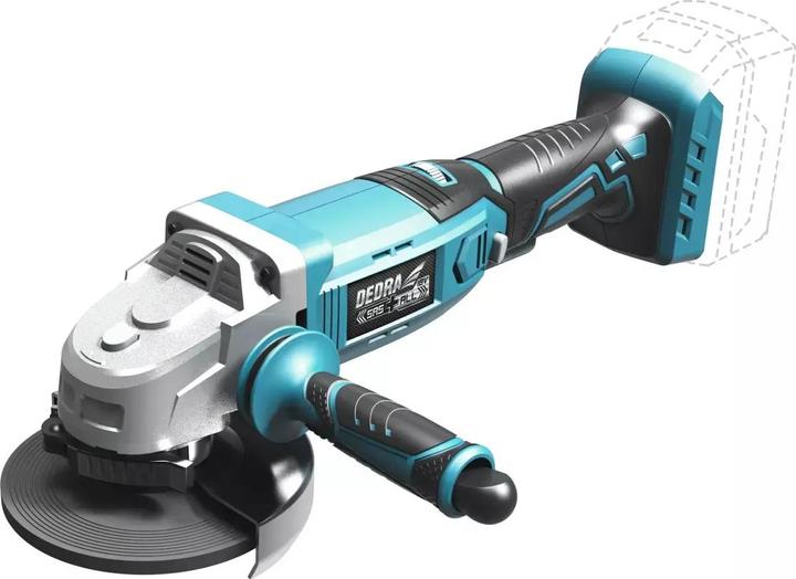 Image du produit Dedra Meuleuse Meuleuse d'angle à variateur de vitesse 18V (125 mm)