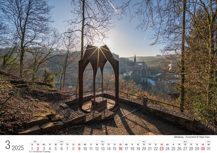 Produktbild Altenberg 2025 Bildkalender A4 Spiralbi (A4, Harter Einband)