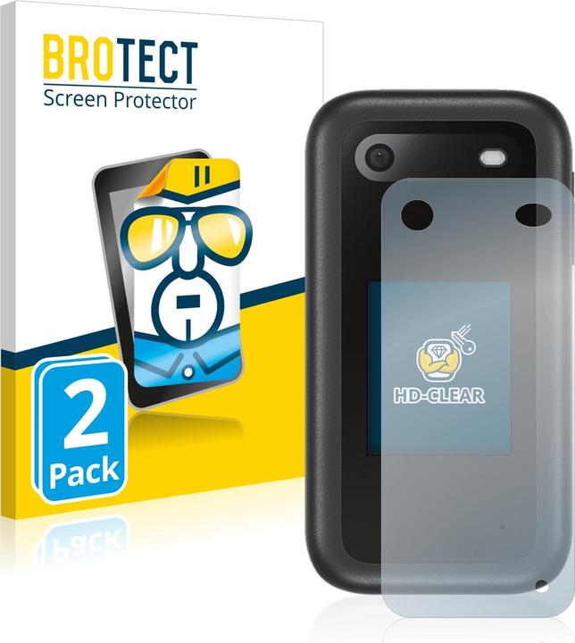 Produktbild BROTECT Schutzfolie Displayschutz Klar (2 Stück, Nokia 2660 Flip)