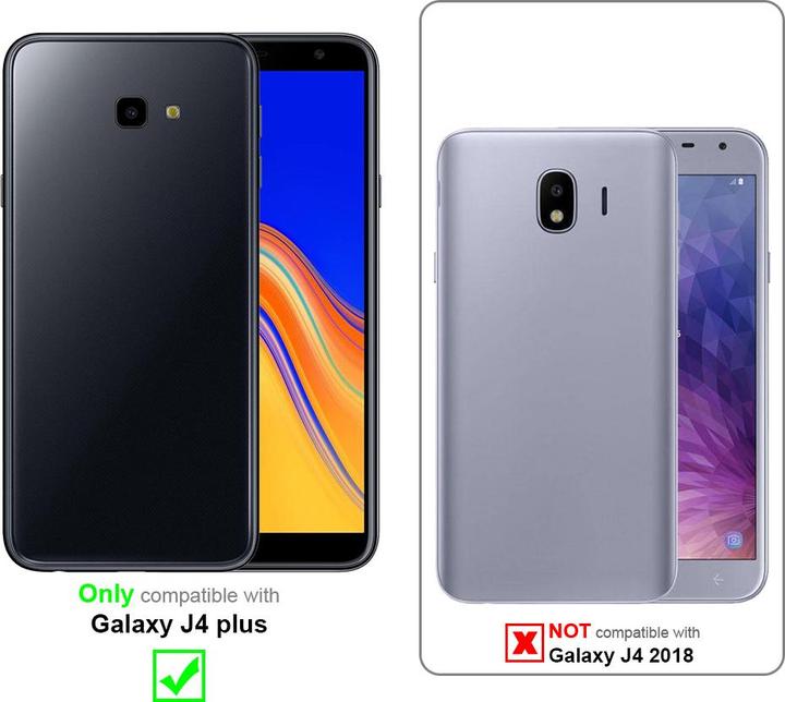 Produktbild Cadorabo TPU Hülle 360 Grad Case (Samsung Galaxy J4 Prime)