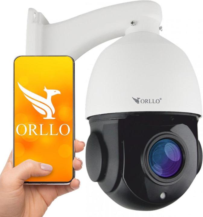 Actual product image Orllo CCTV POE 5Mpx rotatable outdoor camera ZOOM R2 Pro (2560 x 1920 pixels)