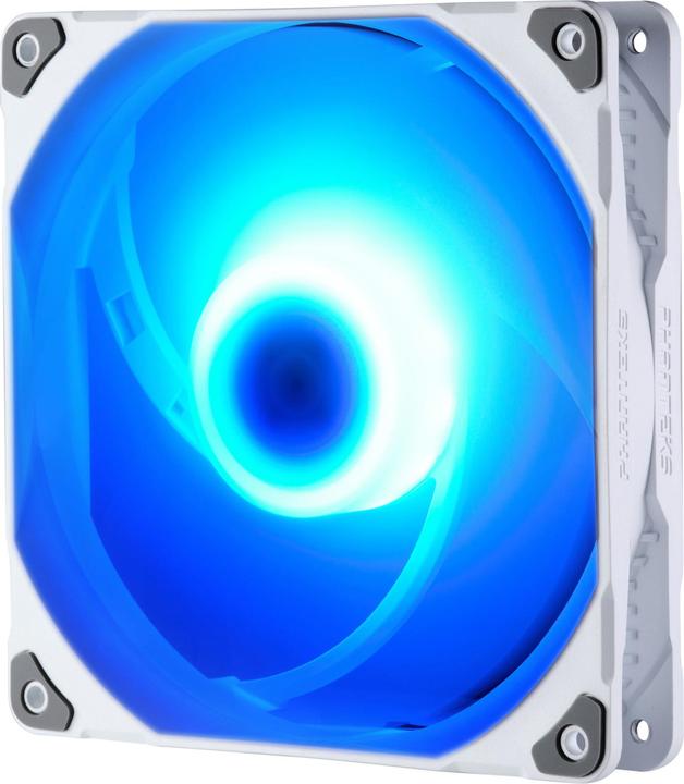 Actual product image Phanteks M25 PWM D-RGB fan, 3-pack - 140mm, white (140 mm, 3 x)
