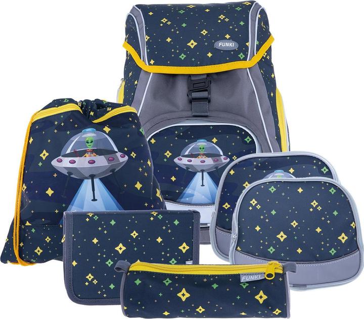 Produktbild Funki Schulrucksack-Set Flexy-Bag 5teilig (28 l)