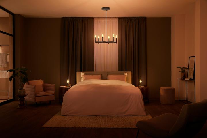 Actual product image Philips Hue White (E14, 4.50 W, 300 lm, 2 x, G)