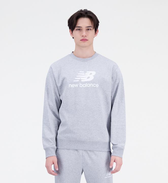 Immagine prodotto New Balance Equipaggio Essentials con logo impilato (L)