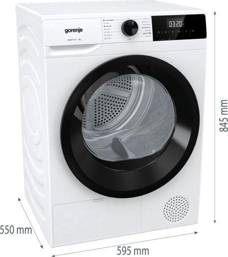 Immagine prodotto Gorenje DHNE82 (8 kg, A destra)