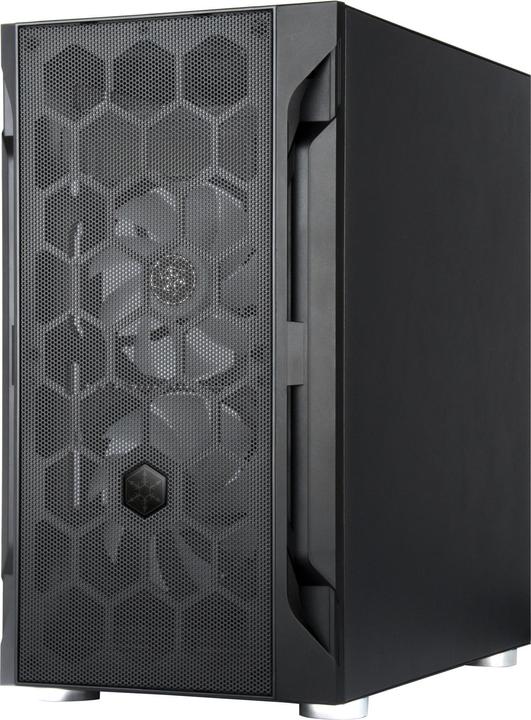 Immagine prodotto Silverstone Fara H1M Pro Micro-ATX Case - Vetro temperato, ARGB (mATX, Mini-ITX, Mini-DTX)