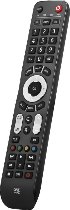 Image du produit One for All Évolution 4 (Télécommande universelle, Infrarouge)