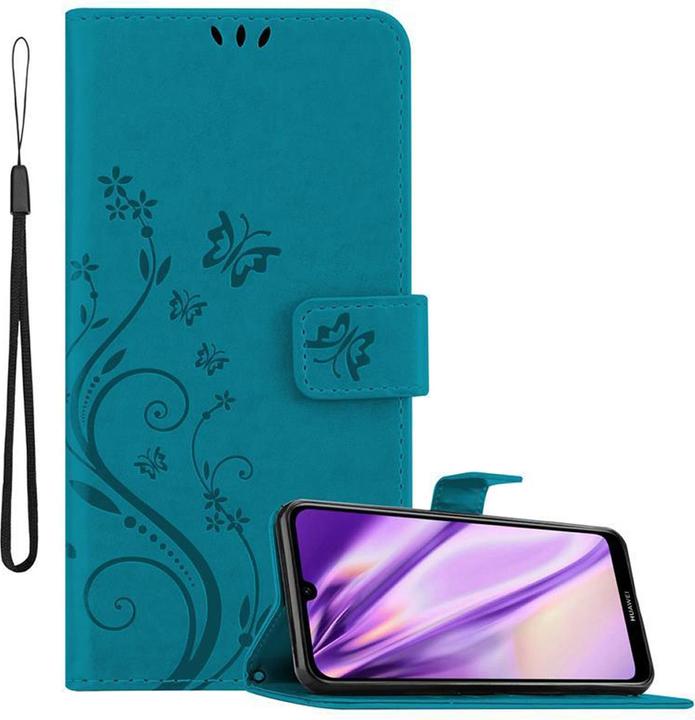 Productafbeelding Cadorabo Bloemen Boekomslag (Huawei Y6 (2019))