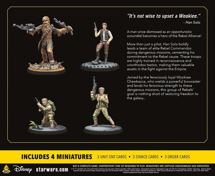 Immagine prodotto Atomic Mass Games AMGD1027 - Star Wars: Shatterpoint - Pacchetto squadra Real Quiet Like (Tedesco)