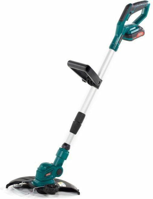 NAC Lawn trimmer 20V, garden trimmer with Li-Ion battery 2.0Ah and charger 2.4A, electric brush cutter