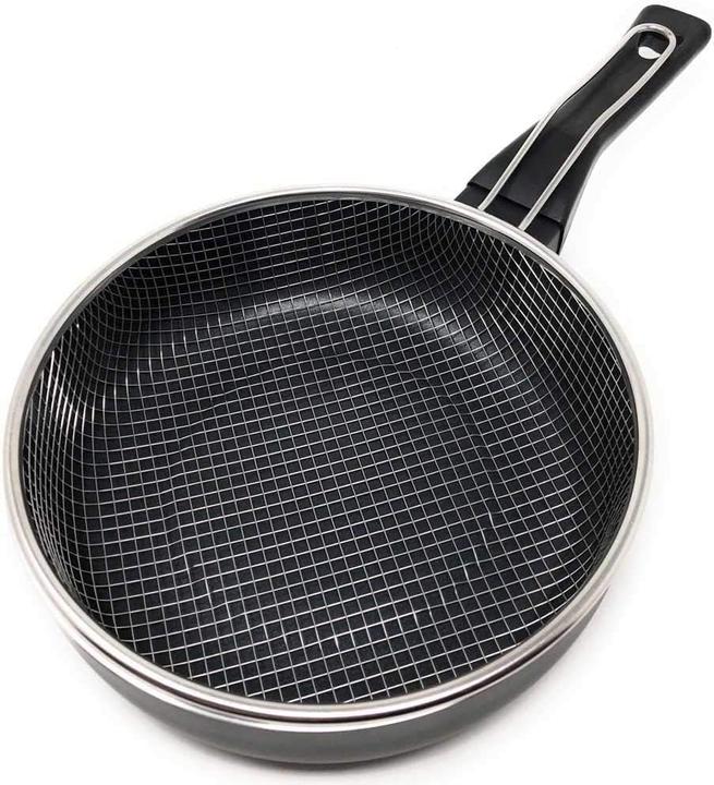 Immagine prodotto MGE World Frittierpfanne (26 cm, Padella per friggere, Alluminio, Acciaio)
