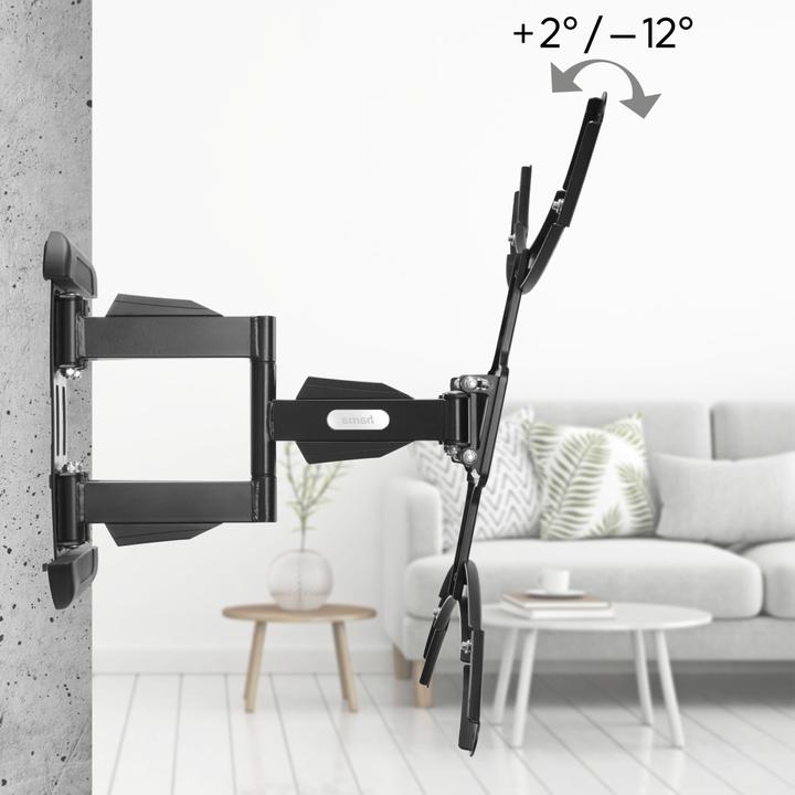 Actual product image Hama TV wall bracket, swivel, tilt, extendable, 229 cm (90") up to 50 kg (Wall, 90", 50 kg)
