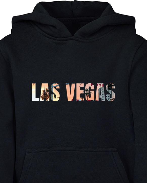 Produktbild Merchcode Las Vegas White Basic Kids Hoody - 174535 (146)
