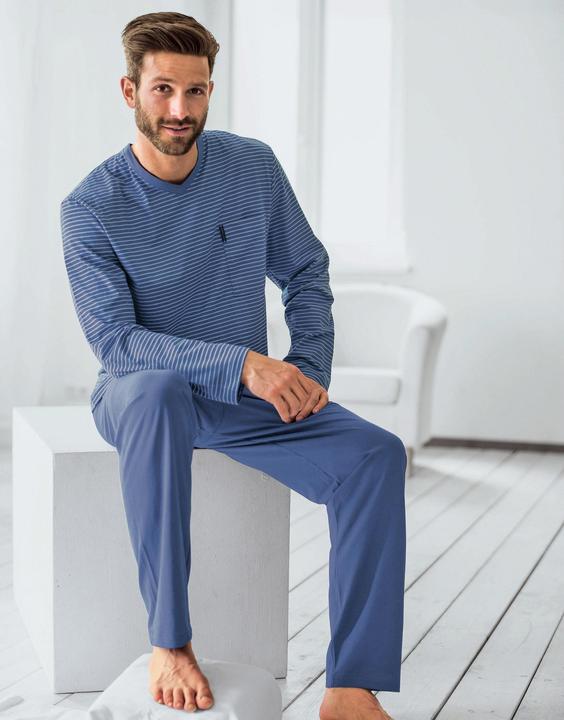 Produktbild Ammann Herren-Schlafanzug "EXTRA LIGHT COTTON" (52)