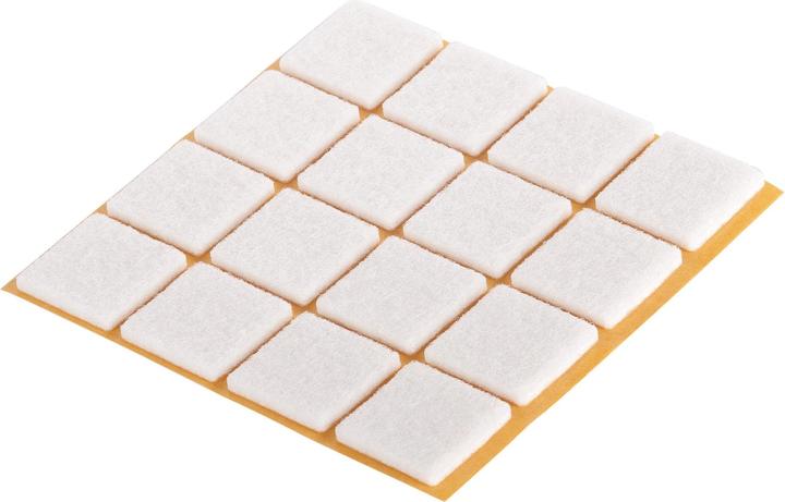 Image du produit Fix-o-moll Patins de feutre 3 mm / 22 x 22 mm 16 x (Planeurs en feutre, 16 pièce(s))