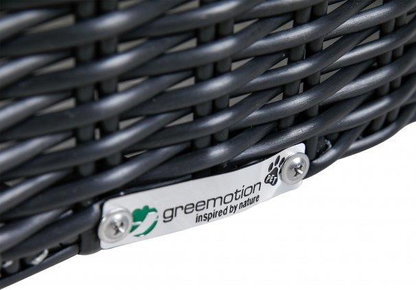 Actual product image Greemotion Dog Sofa Rattan Look Round, Black, Size S (Dog, Cat)