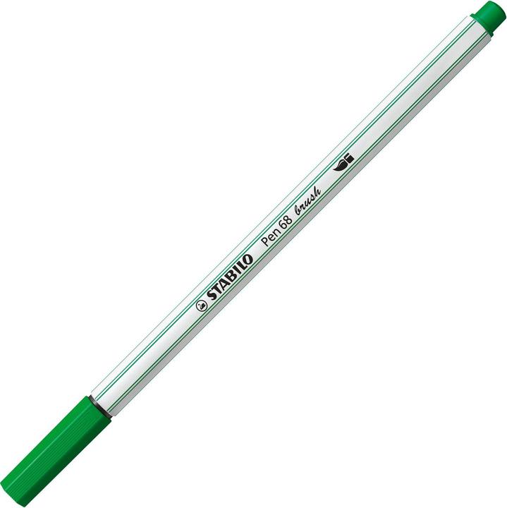 Actual product image STABILO Pen 68 brush Premium felt-tip pen (Green, 1 x)