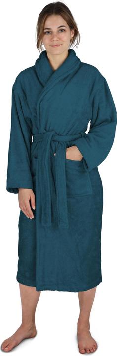 Image du produit Normani Peignoir de bain en coton pour femme (L)