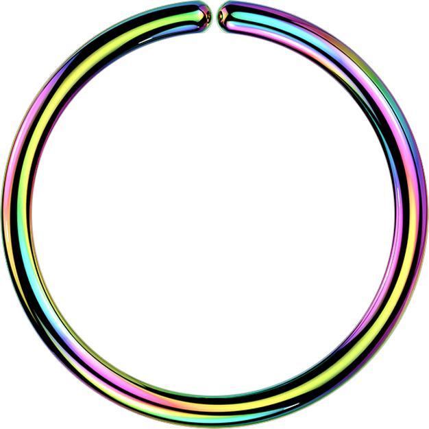 Produktbild Star Piercing Micro Piercing Ring farbig (ohne Messing, Chirurgenstahl 316L)