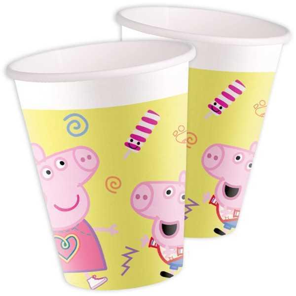 Actual product image JT Party mug Peppa Pig (8 x)