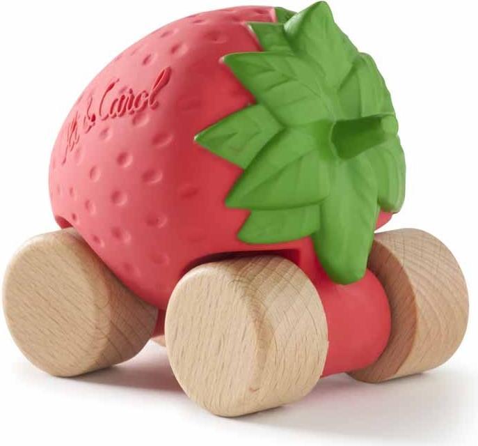 Oli and Carol Sweetie The Strawberry Car