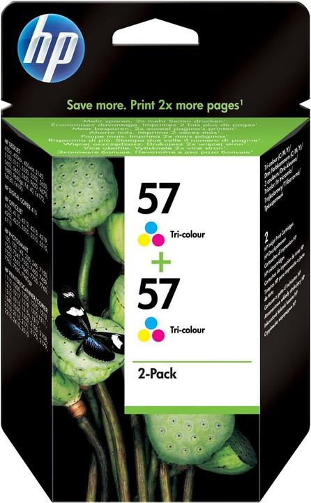Actual product image HP 57 (M, C, Y)