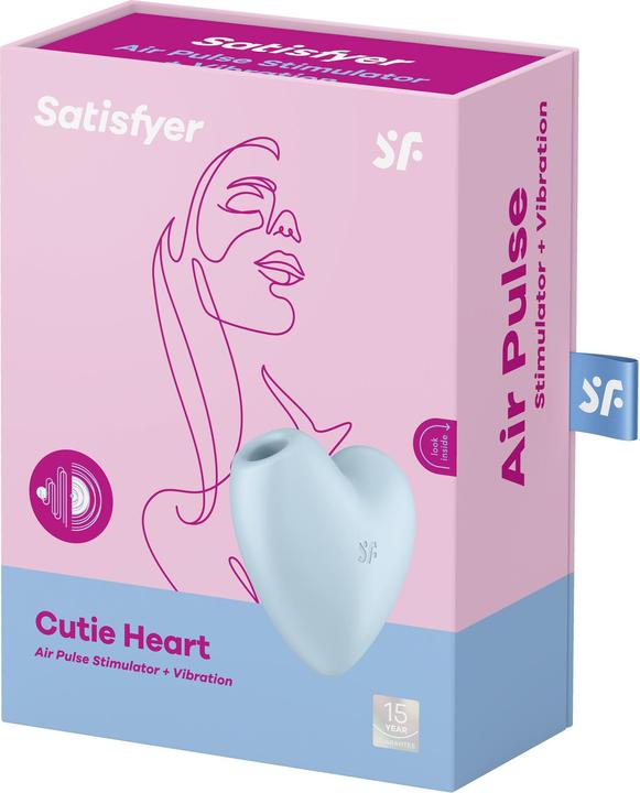 Image du produit Satisfyer Vibromasseur Cutie Heart Air Pulse