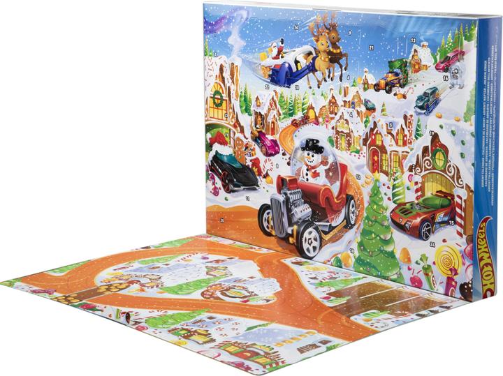 Actual product image Hot Wheels Advent Calendar
