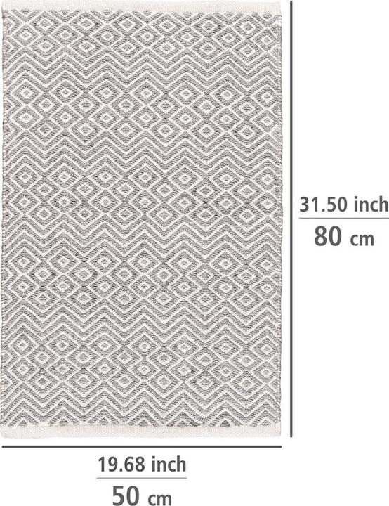 Actual product image Wenko Bath rug 'Abai' (80 x 50 cm)
