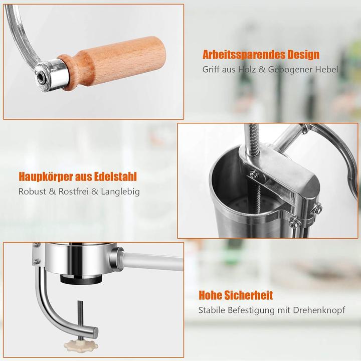 Actual product image Goplus Sausage filler